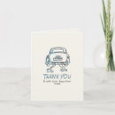 Search for just married wedding thank you cards Retro