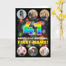 Search for 41st birthday cards 41 years old