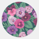 Search for blue violet stickers Botanical