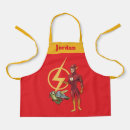 Search for flash aprons Super hero