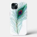Search for peacock feather iphone cases Purple
