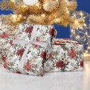 Search for christmas floral wrapping paper Elegant