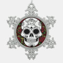 Search for sugar skull christmas tree decorations Roses