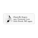 Search for sheets return address labels Music teacher