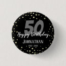 Search for 50th birthday badges Modern