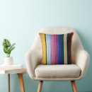 Search for mexican blanket cushions Colourful