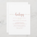 Search for babyq invitations Rustic baby q
