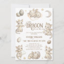 Search for dragons invitations Magical