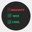 Search for naughty nice stickers Xmas