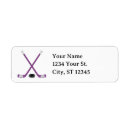 Search for stick return address labels Puck