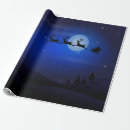 Search for sleigh wrapping paper Santa and sleigh