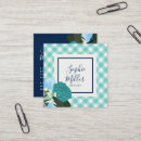 Search for gingham business cards Rustic
