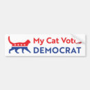Search for cat bumper stickers Democratic party