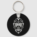 Search for day of the dead rounded key rings Dia de los muertos