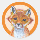 Search for orange polka dots stickers Watercolor