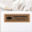 Search for wood background return address labels Wooden