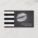 Search for beauty salon business cards Chic