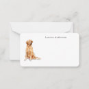 Search for golden retriever note cards Cute
