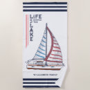 Search for lake beach towels Sailing