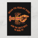 Search for mardi gras crawfish invitations Crayfish