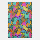 Search for zoo animals tea towels African