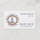 Search for virginia business cards State