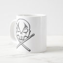 Search for metallic skull mugs Heavy metal