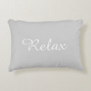Search for relaxing cushions Typography