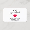 Search for fundraising business cards Donation