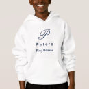 Search for initials hoodies For kids