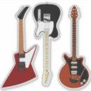 Search for cool guitars stickers Instrument