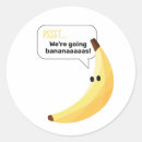 Search for funny banana stickers Colourful