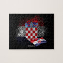 Search for croatia puzzles Red