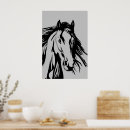 Search for horse art Black and white