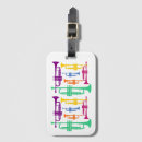 Search for music luggage tags Orchestra