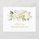 Search for floral bridesmaid cards Greenery