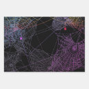 Search for spider web wrapping paper Scary