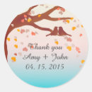 Search for lovebirds stickers Autumn