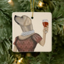 Search for funny wine christmas tree decorations Animal lovers