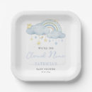 Search for cloud paper plates Blue
