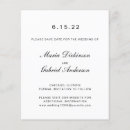 Search for classic save the dates Formal