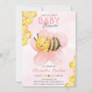 Search for bee baby girl shower invitations Mummy to bee