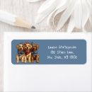 Search for golden retriever puppy return address labels Puppies