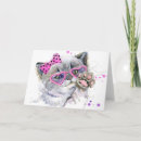 Search for cat in glasses cards Pet