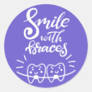 Search for orthodontic braces stickers Smile with braces