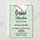 Search for baseball game invitations Team