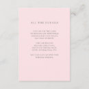 Search for wedding enclosure cards Blush
