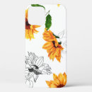 Search for yellow sun iphone cases White