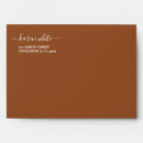 Search for terracotta wedding envelopes Boho