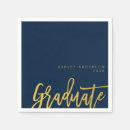 Search for blue and gold napkins Script